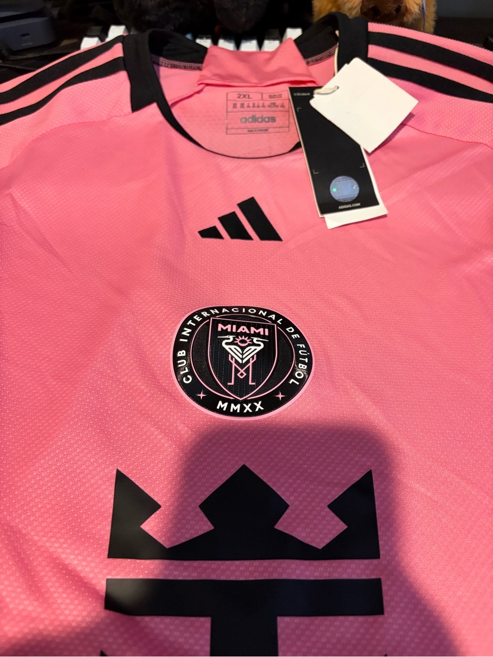 Adidas Men’s Miami Authentic Home Jersey